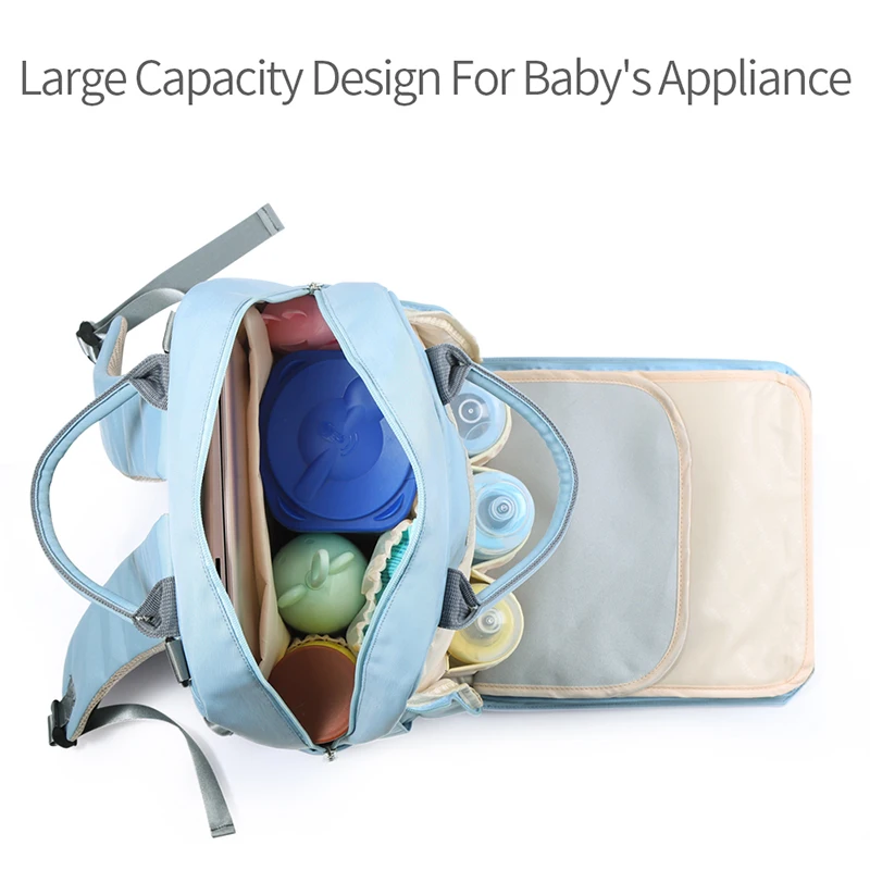 New Large Capacity Diaper Bags Mummy Nappy Bag Stroller bag Mommy Multi-function Waterproof Travel Backpack Baby bags