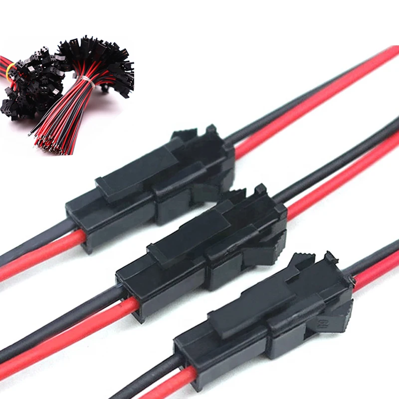 Terminal-Wire-Connector Plug Led-Downlight Ceiling-Lamp Waterproof for 20pcs Male-To-Female