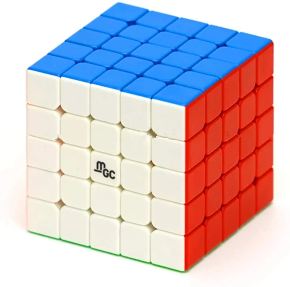 Кубик скорости YJ MGC 5X5 M кубик без клея магнитный mcc 5X5X5 волшебный