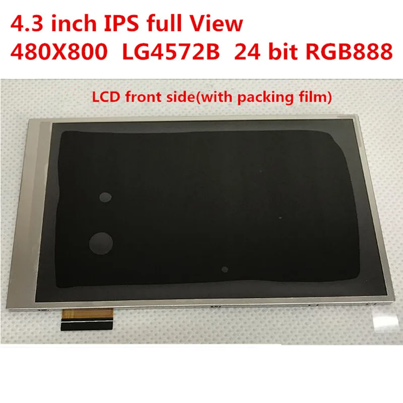 Плата для преобразования чипа RGB с мостом 4 3 дюйма TFT LCD IPS full view LG4572B 480*800 24 бит RGB888