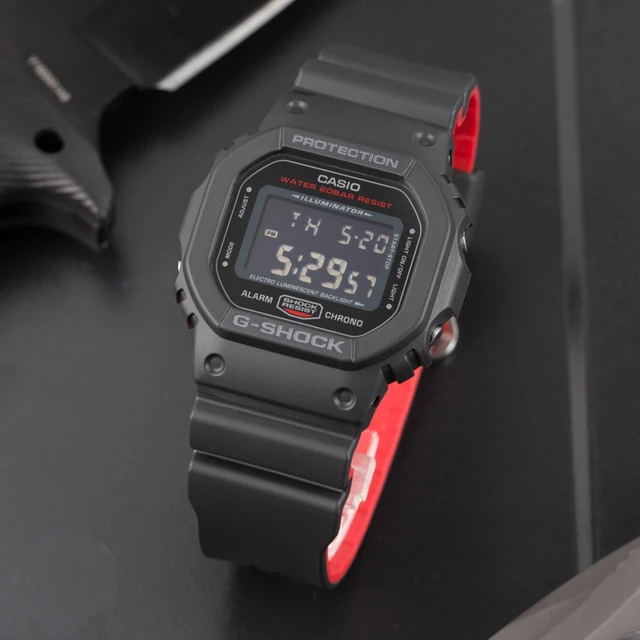 Casio Watch G-shock Series Electronic Watch Dw-5600hr-1 1 Orderdigital  Clock Watch Men - Digital Wristwatches - AliExpress