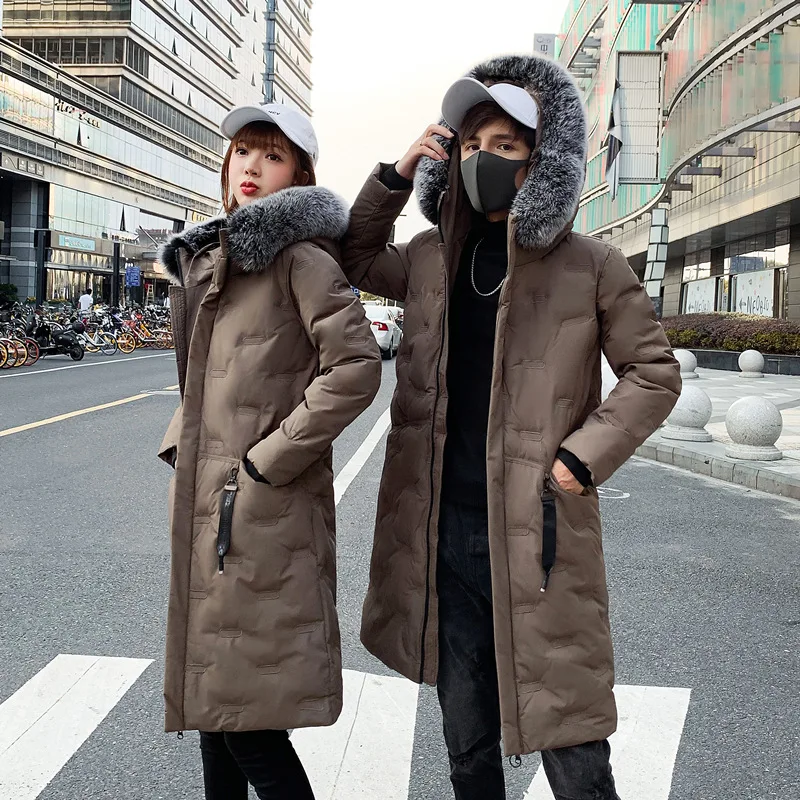 Cotton padded men's winter new Korean down cotton padded jacket couple fashion men's coat men clothes