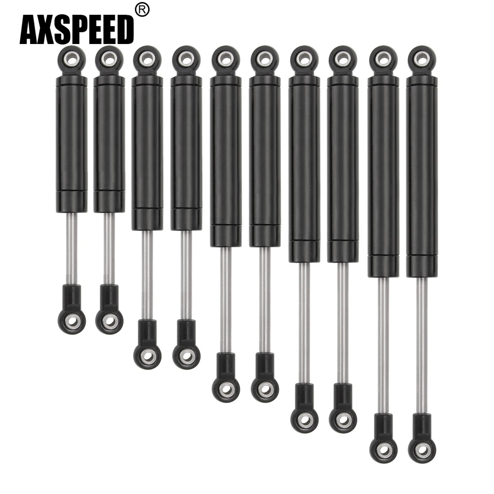 AXSPEED 4 шт. 80/90/100/110/120 мм алюминиевый амортизатор для альпинизма автомобиля набор