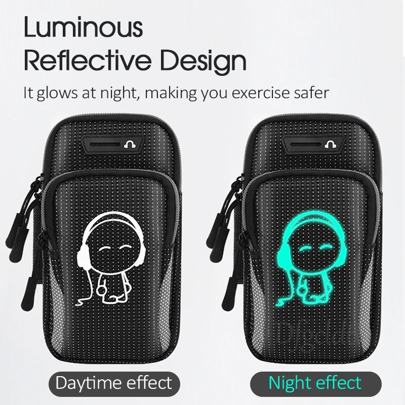 6.5 Running Sports Arm band Phone Bag For iPhone 13 12 11 Pro Max XR Samsung Note 20 10 S21 Outdoor GYM Armbands Holder Case phone armband,mobile phone armband,phone arm band,sports arm bag
