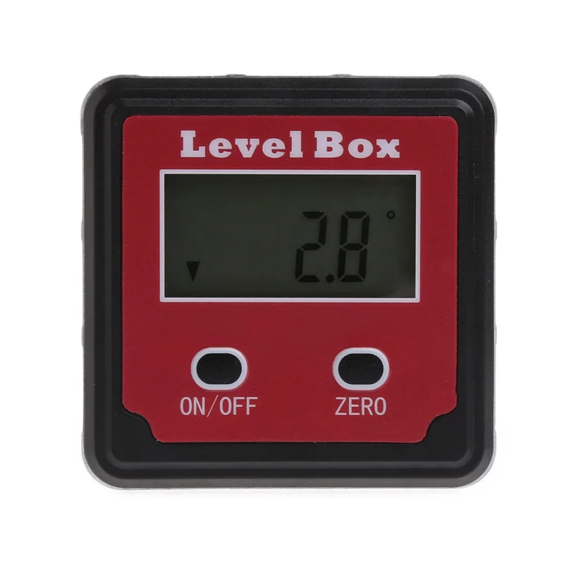 

Durable Digital Inclinometer Spirit Level Protractor Angle Gauge Meter Bevel