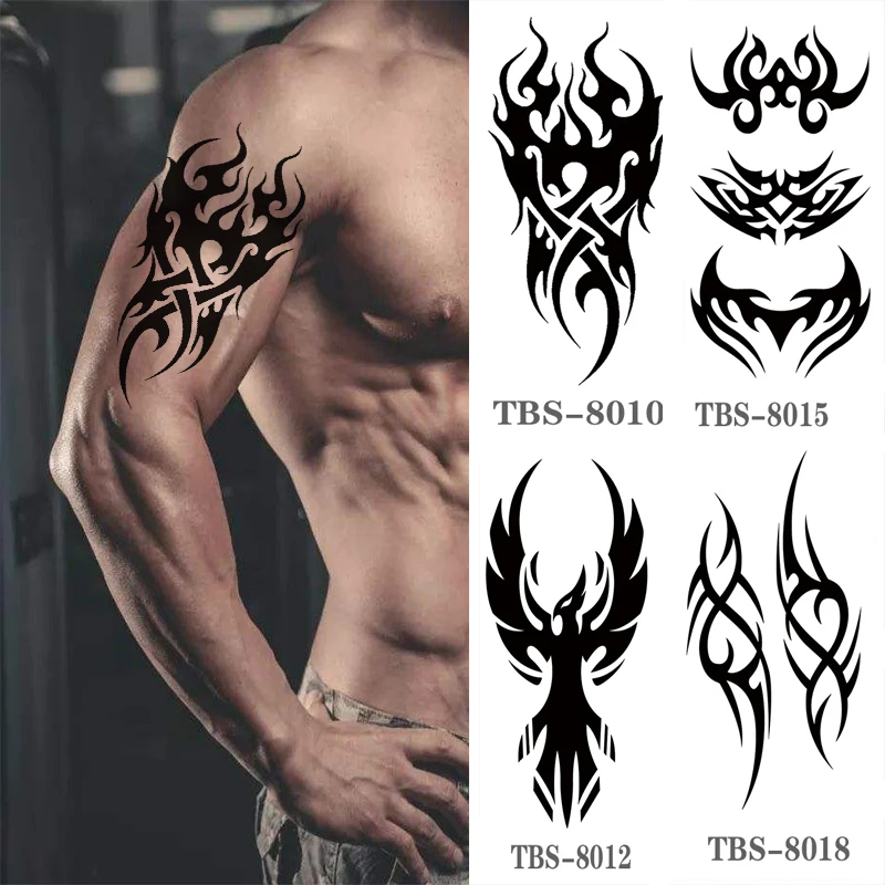 Temporary Tattoo for Women Stickers on the Chest Fashion Fake Waterproof Tattoos Woman Tatoo Sticker Tatoos Men Body Art and Boy mark ryden new style man waterproof single shoulder pack business leisure chest pack