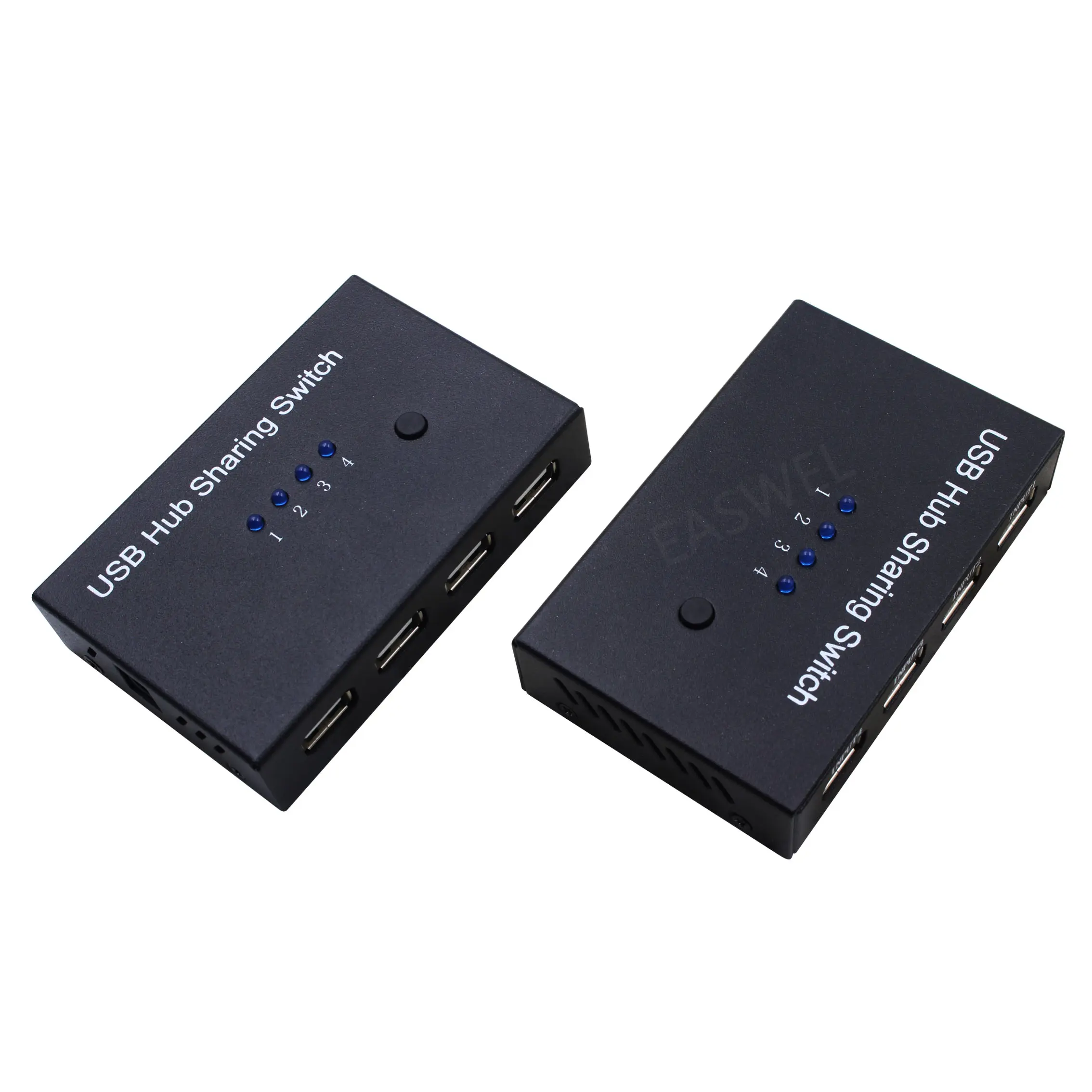 Usb-хаб Переключатель Селектор 4 порта USB 2,0 распределительный коммутатор для ПК Сканер Принтер