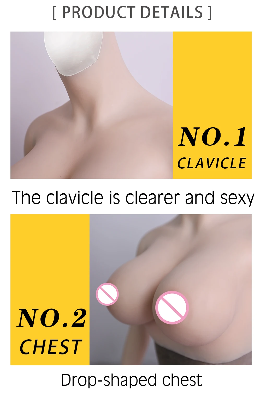 Realistic Shemale Fake Boobs Artifical Silicone Breast Forms Tits Enhancer For Drag Queen Crossdresser Transgender Crossdressing (3)