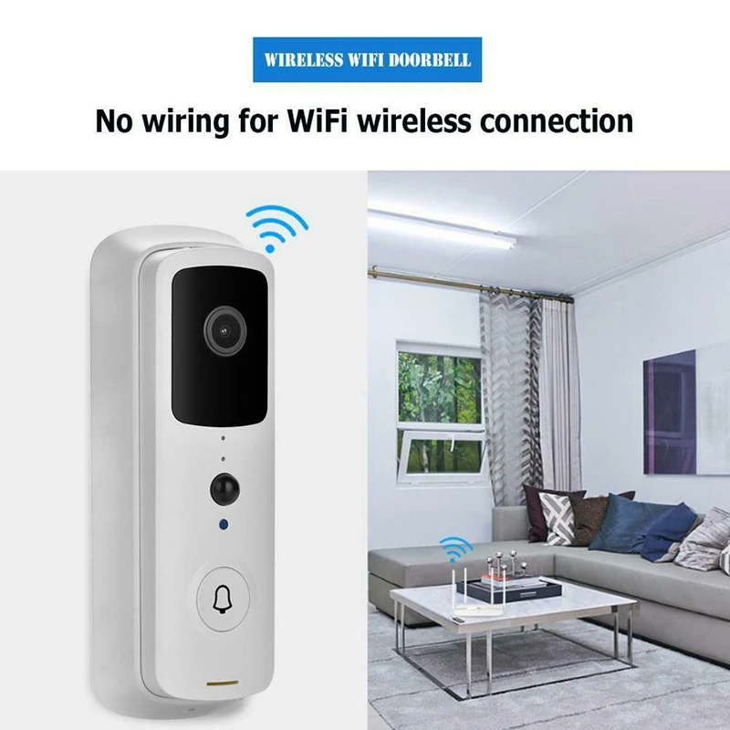 V30 WiFi смарт IP видео дверной звонок 1080P беспроводной ночного видения ИК сигнализация видео домофон камера дверной Звонок
