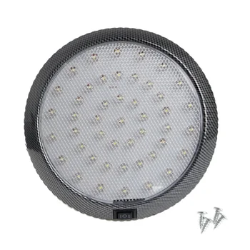

1Pc Car Vehicle 12V 46-LED Interior Indoor Roof Ceiling Dome Light White Lamp