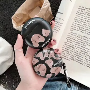 

For Huawei Freebuds 3 Cute Cartoon INS Bear Earphone Case For Free Buds 3 Pro Soft Silicone Bluetooth Wireless Headset Cover