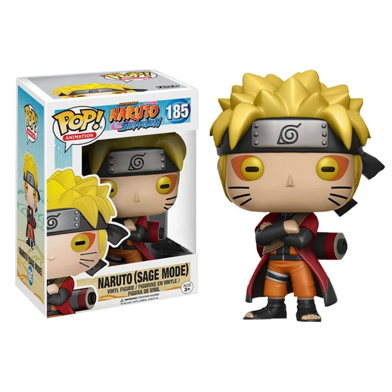 Наруто Funko pop Sasuke KURAMA фильм Рисунок аниме модель ПВХ Коллекция игрушек для детей Рождественский подарок