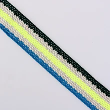 9 meters 3 cm Colorful Webbing Lace Trim Ribbon for Garment Home Textiles DIY Crafts Trimming Sewing Lace Fabric 3 Colors 12 9 meter 3 0 cm lace trim ribbon for garment home textiles diy crafts trimmings sewing lace fabric polyester 3 5 cm 3 moldes