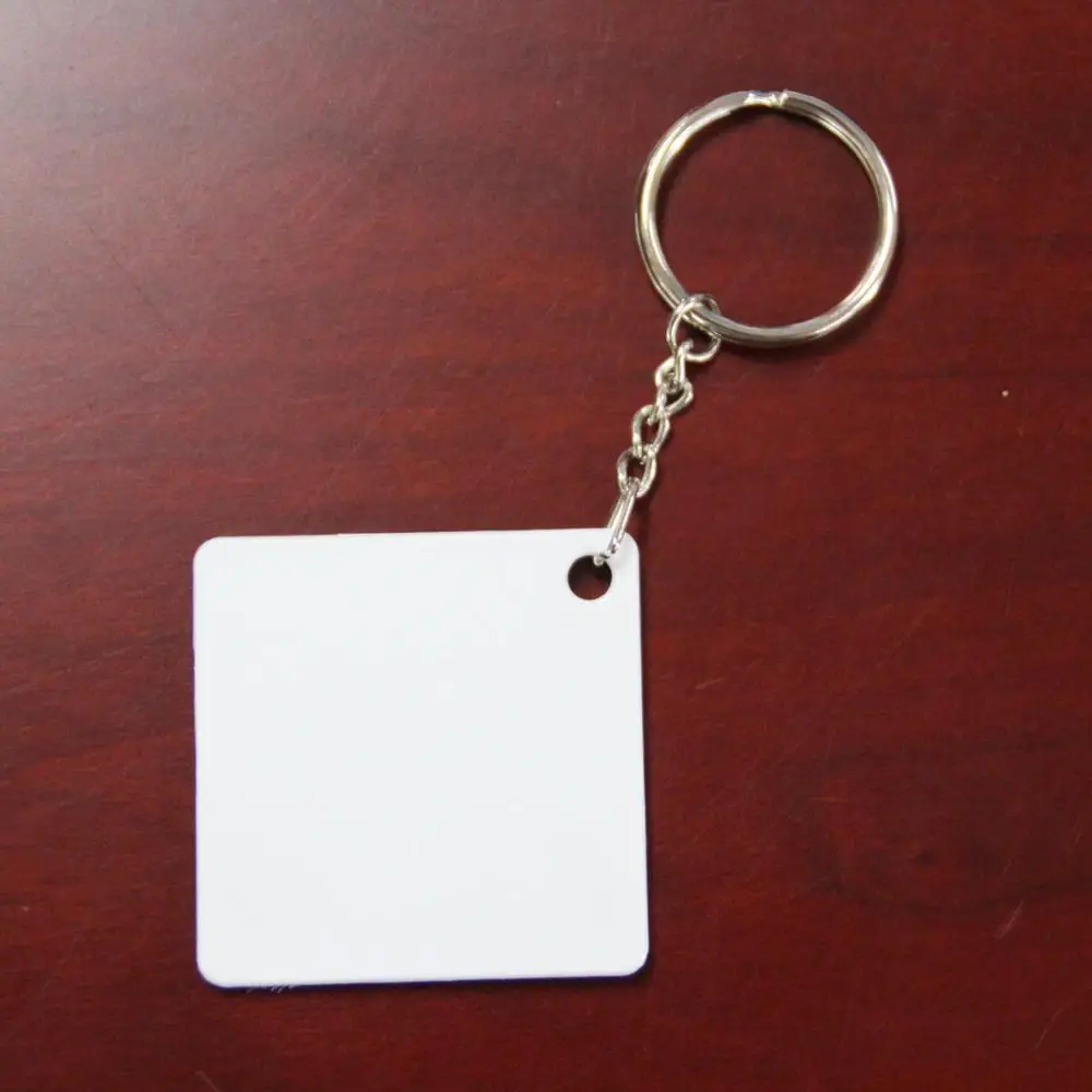 50 x KEYRINGS CLIP HOLDER  FOR SUBLIMATION,VINYL PRINT AND HEAT TRANSFER 25mm 