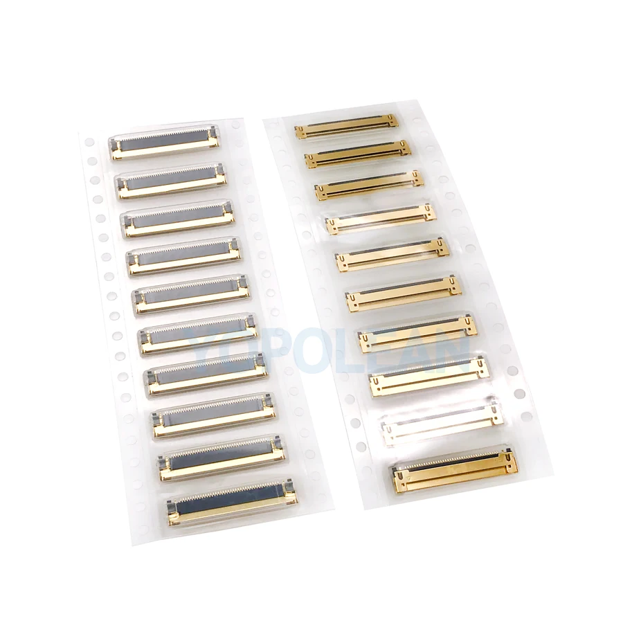 Новый Золотой светодиодный LVDS разъем 20 шт./лот для Apple Macbook Pro 15 дюймов A1286 17 A1297 2008