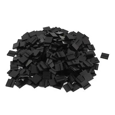 

300pcs 6P 2.54mm Black Jumper Wire Female Pin Connectors