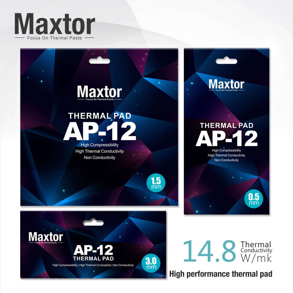 Maxtor AP-12 силиконовая прокладка с высокой теплопроводностью для рассеивания тепла