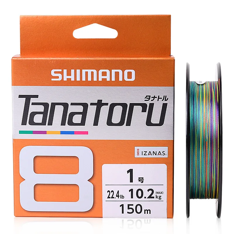 SHIMANO Tanatoru 8 плетеная рыболовная леска PE 150 м/250/300 м многоцветные плетеные лески