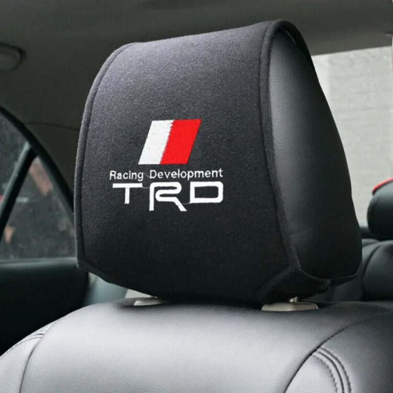 Автомобильный Стайлинг для Toyota corolla avensis yaris rav4 hilux auris camry prius Горячая крышка на подголовник автомобиля 1 шт