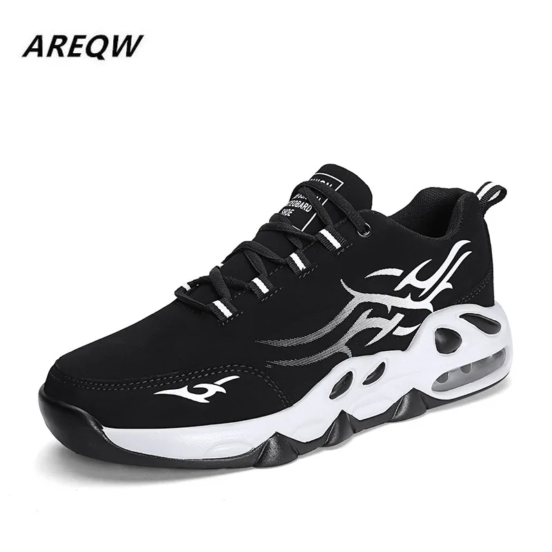

2019 Spring and Autumn Artificial Leather Upper with Korean Sports Shoes Trend Personality Color Matching Men's Shoes