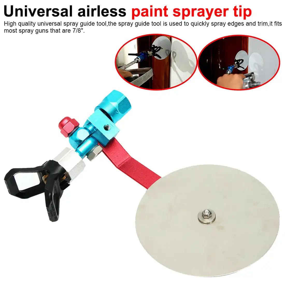 7 8 Spray Gun Paint Sprayer Spray Guide Power Tool Airless Spray