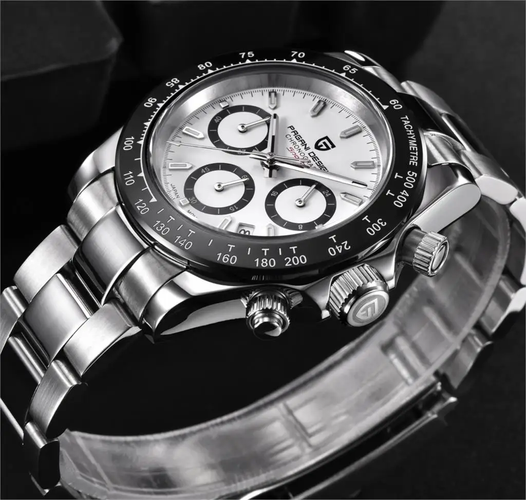 Relogio Masculino PAGANI DESIGN 2020 New Men's Watches Sport Quartz Watch Men Steel Waterproof Clock Male Fashion Chronograph