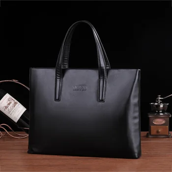 

Men Shoulder Leather Casual Briefcase Business Messenger Bags Computer Laptop Handbag Men's Travel Bags handbags