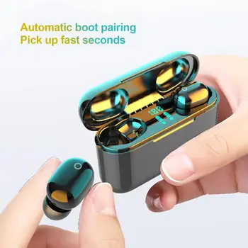 

F9 Tws Bluetooth Earphone 5.0 Touch earphones With LED Display Waterproof sport Gaming Auto Pairing Pro Earbuds for smart phones