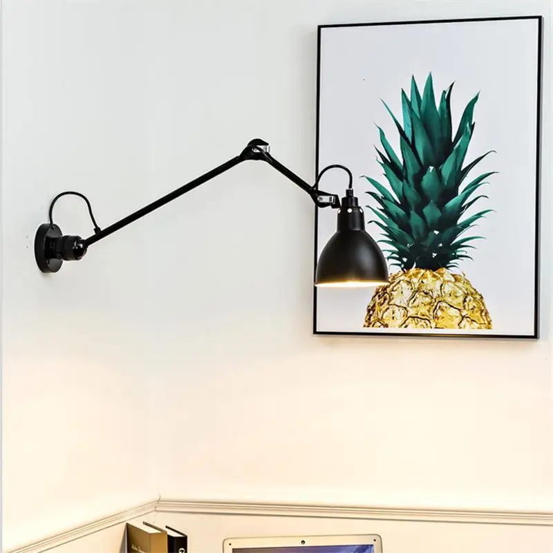 Промышленный Лофт Декор Penteadeira Arandela Wandlamp аппликация Murale светильник Aplique Luz Lampara De Pared внутренний настенный светильник