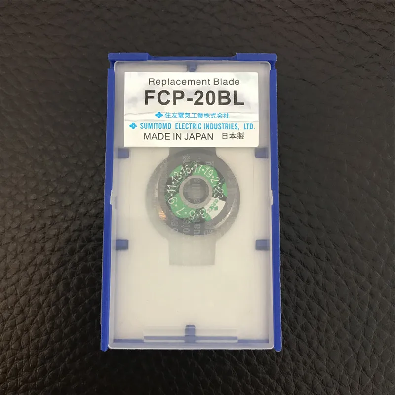 

High Quality Sumitomo FC-6S Optical Fiber Cleaver Blade FCP-20BL Replacement Blade FCP-22 FC-5S FC-6M Cutter Blades 24 faces