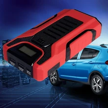 Высокая Мощность 12V пусковое устройство 1000A автомобиль скачок стартер Мощность банк бензин дизельный автомобиль Зарядное устройство для автомобиля Батарея усилитель светодиодный