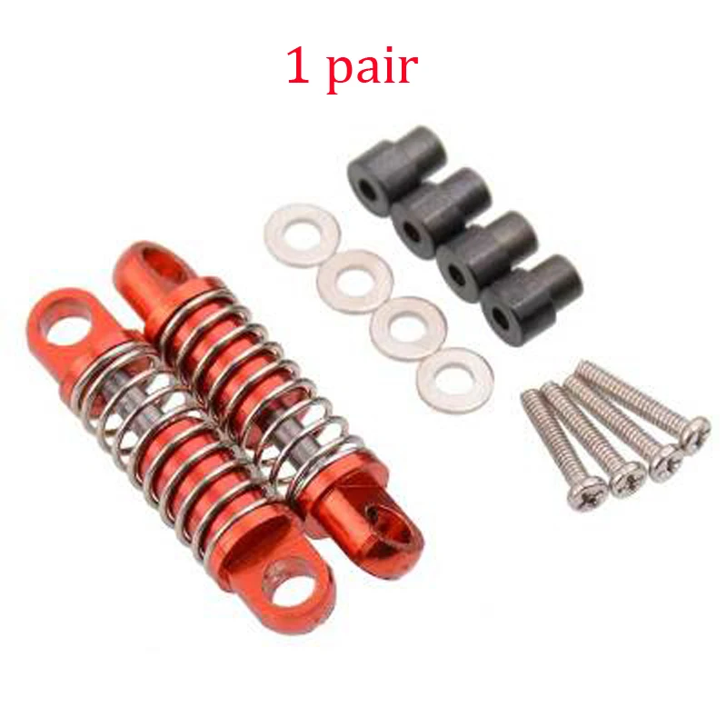 

1Pair Shock Absober Metal Damper Length 27MM Upgraded Parts for Wiltoy 1/28 RC Model Car K969 K979 K999 P929 K989-43 Accessories