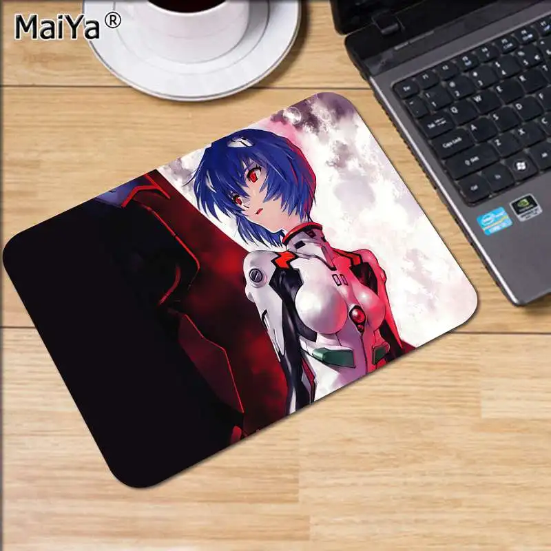 Not Lock Edge20x25cm Maiya, новинка, неоновый каучук Genesis Evangelion, компьютерный игровой коврик для мыши, резиновый компьютерный игровой коврик для ПК - Цвет: Not Lock Edge20x25cm