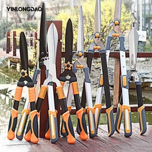 Household Garde Pruning Shears for Lawn Branches Fruit Trees Pruning Large Enhanced Garden Manual Pruning Tool with Gloves DIY