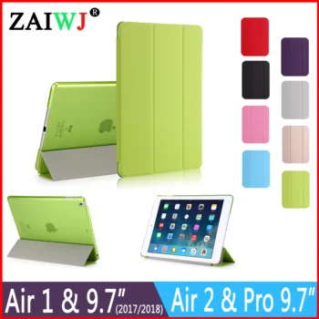 

Case For iPad Pro 9.7 inch Cover 2017 2018 9.7 " for ipad 5th 6th PU leather Case for iPad Air 2 1 magnet Smart Sleep Wake Shell