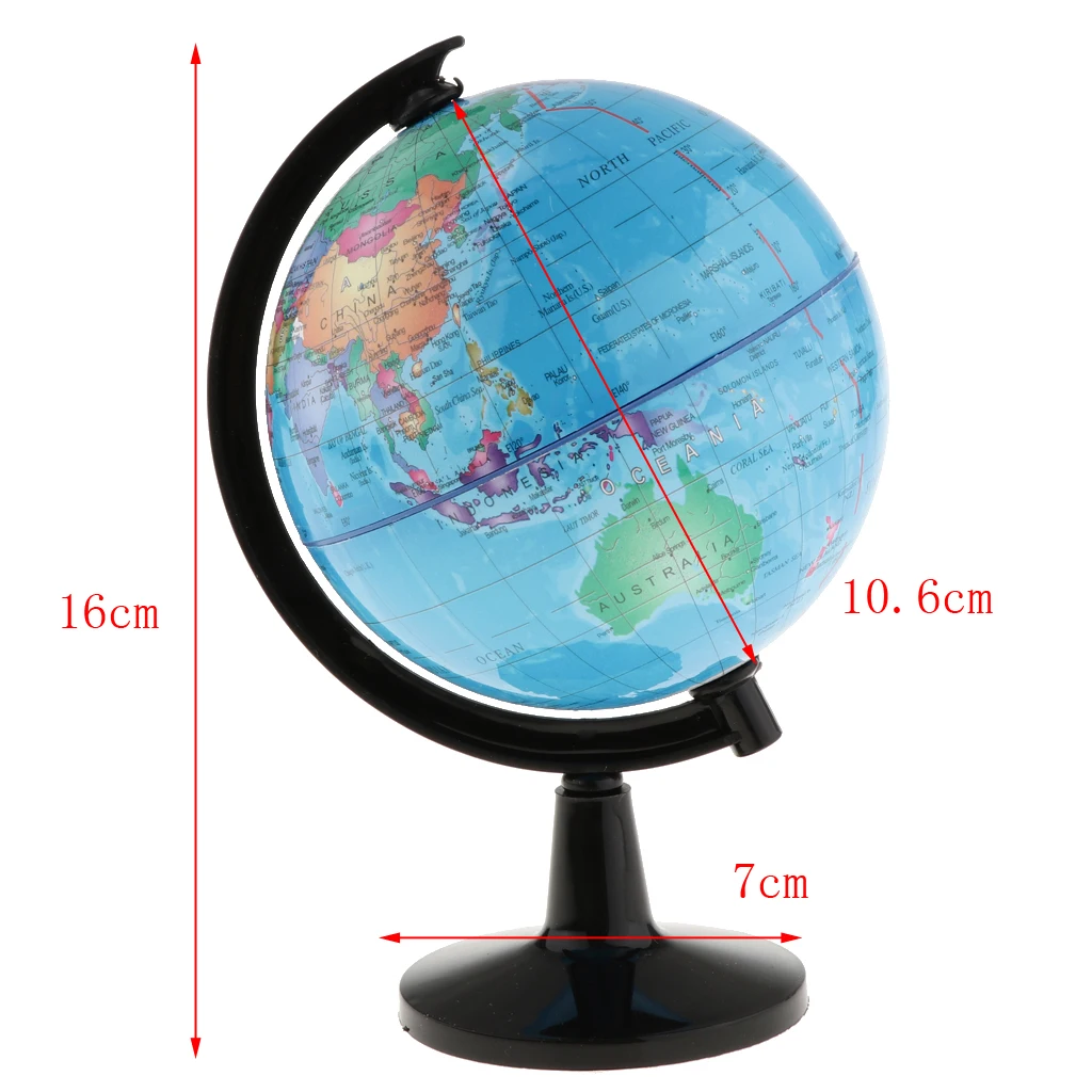 Классический земной шар с базовым мировым открытием образовательный подарок настольный декор