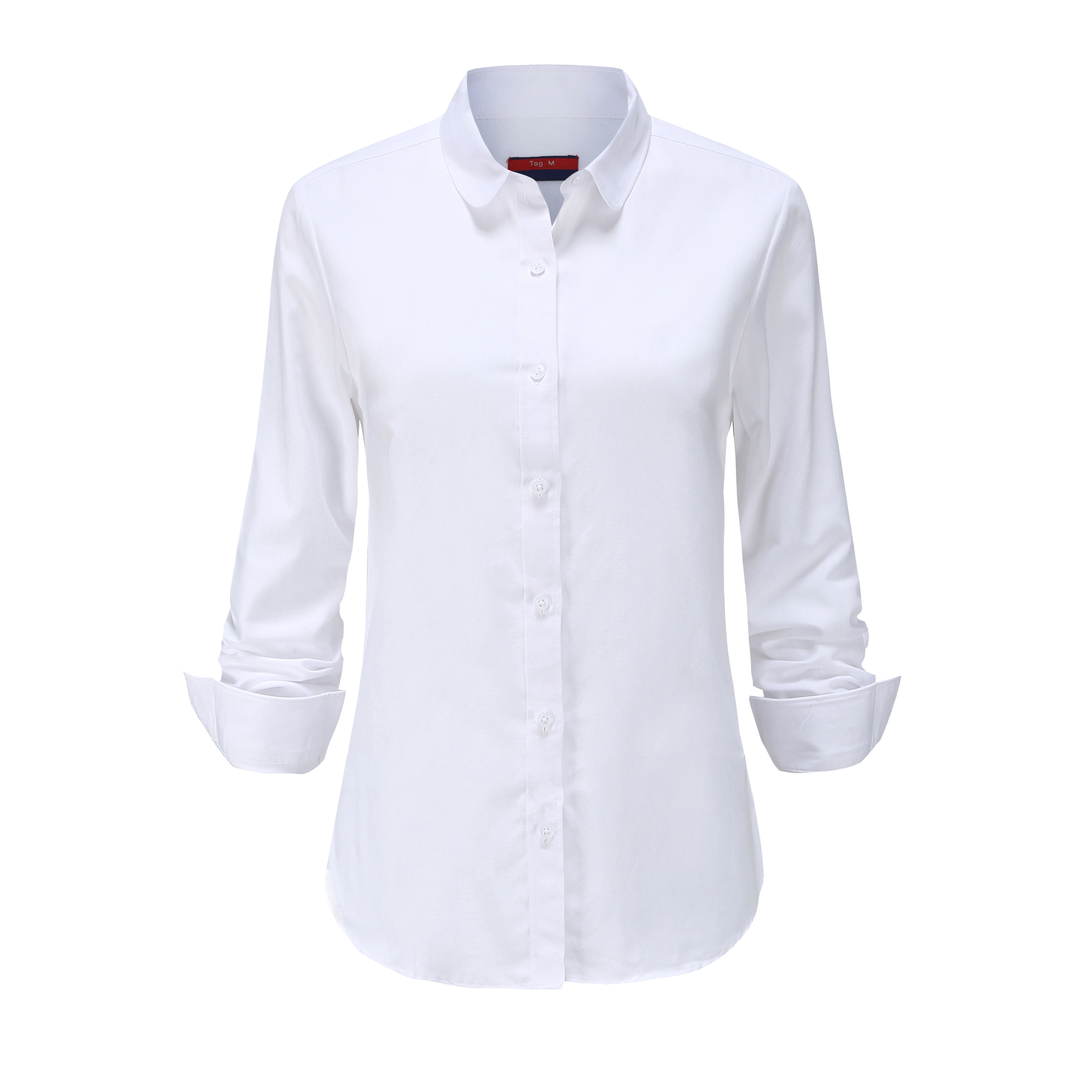 Plus size white oxford shirt Clearance