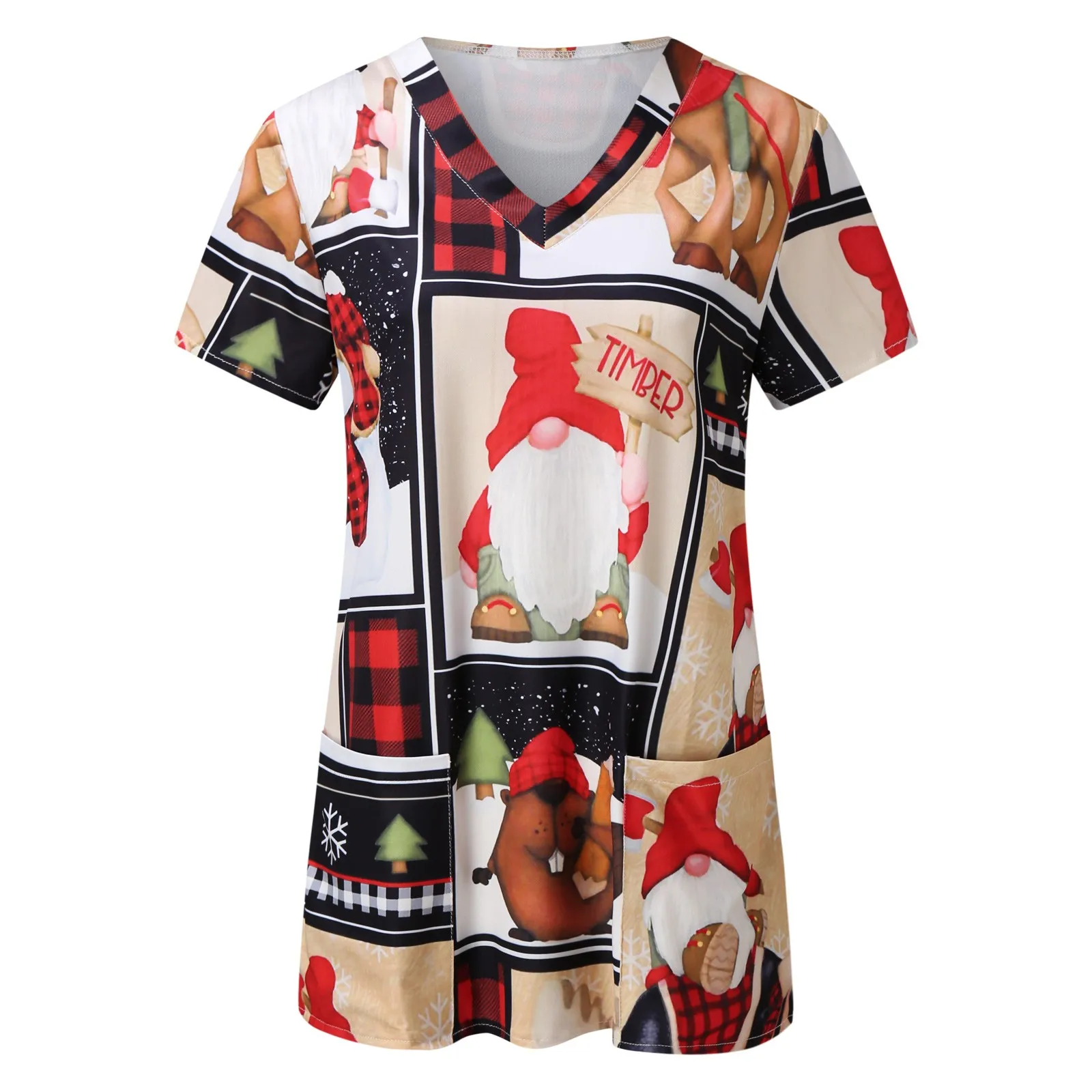 Satisfied shopping Online fashion store Nurse Christmas Gnomes Cute