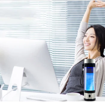 

1* Hydrogen Generator Water Cup Hydrogen Rich Water Ionizer Generator Alkaline Energy Cup USB Intelligent