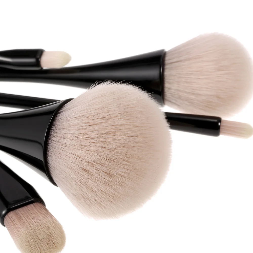 

5Pcs/set Makeup Brush Professional Thin Waist Handle Face Eyeshadow Powder Concealer Foundation Blush Brush Cosmetic Makeup Tool