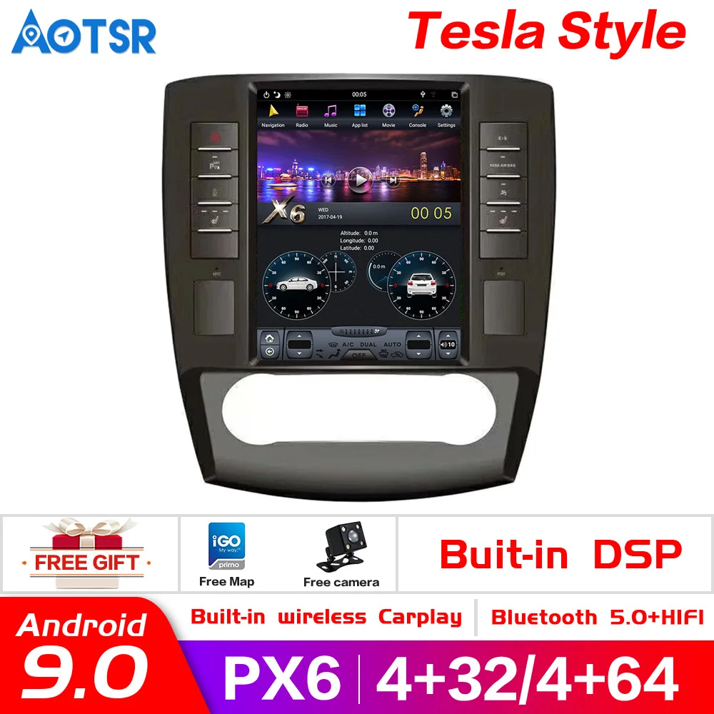 Tesla style Android 9.0 Car GPS Navigation For MERCEDES-BENZ ML 2012-2016 GL2013+ multimedia auto tape radio recorder head unit |