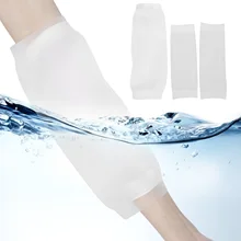 Bathing Care Cover Silicone Central Venous Catheter for Arms Waterproof Protective Sleeve Safe Tasteless Comfortable Durable L