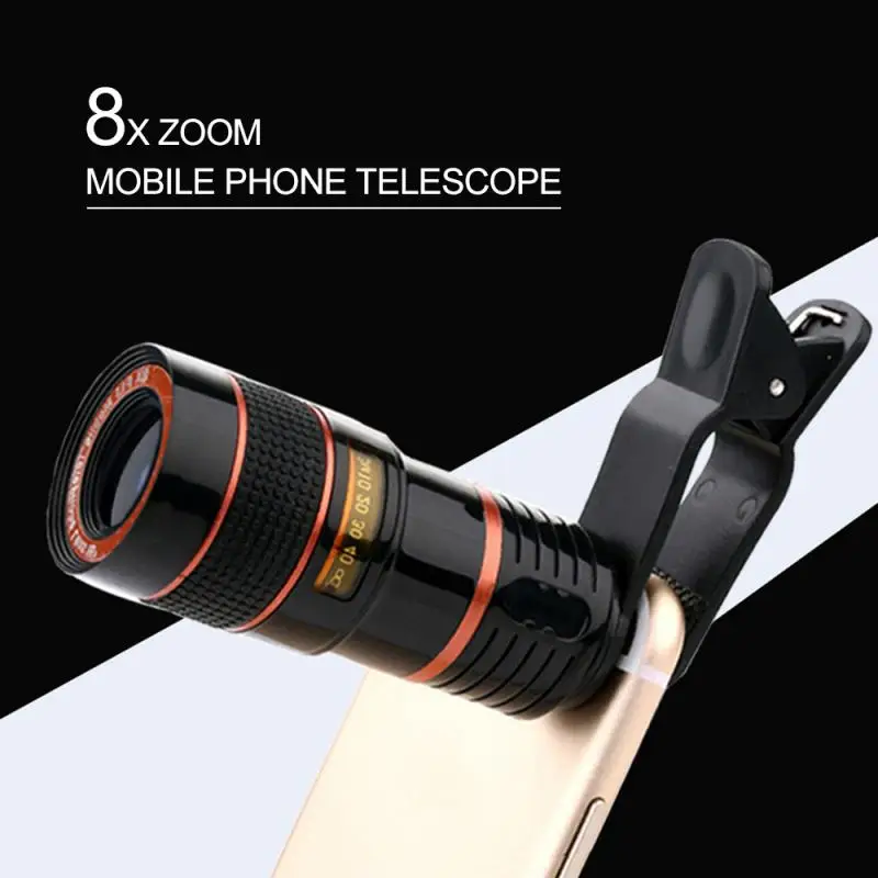 best camera lens for mobile No Dark Corner 12X Zoom Optical Telescope Lens HD Camera Telephoto For Iphone 13 Plus XS MAX X Mobile Phone Lens With Clips sony mobile camera lens