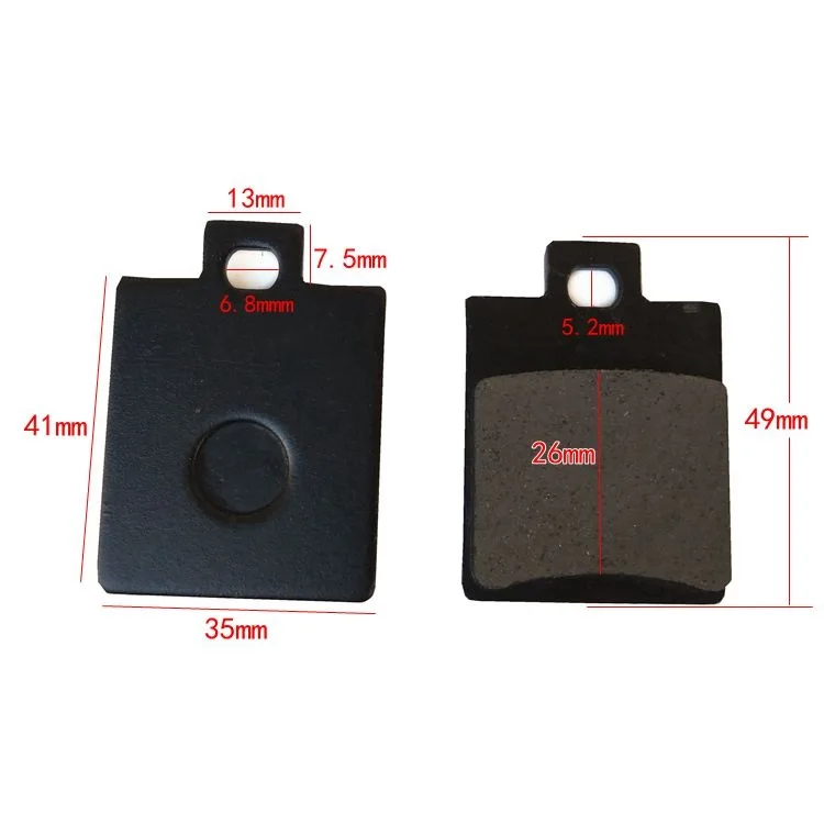 kayo taotao buyang 110cc 150cc 50cc atv quad buggy go cart gokart front rear brake pads FREE SHIPPING | Автомобили и мотоциклы