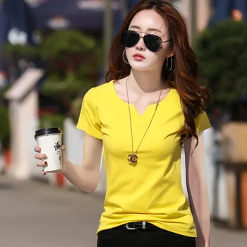 

2020 Tops T Shirt Women Cotton Female Tshirt Cotton