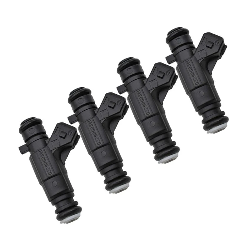 Top!-4Pcs Fuel Injector Car Accessories for GOLF SAVERIO SPACEFOX VOYAGE CROSSFOX 1.6T 0280156403 032906031R | Автомобили и