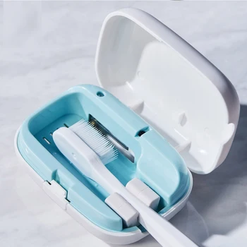 

Xiaoda Ultraviolet Toothbrush Sterilization Disinfector Mini Portable Toothbrush Sterilizing Box USB Automatic Disinfection