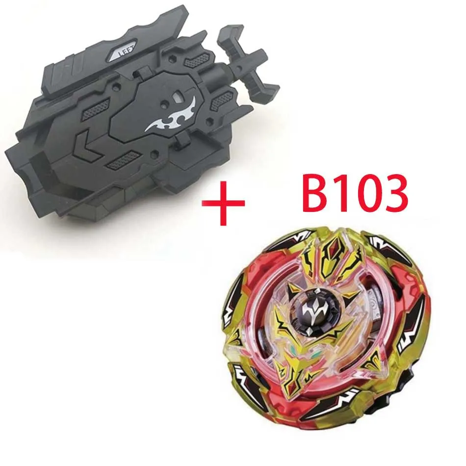 Волчок Beyblade Burst B-133 B-134 с пусковым устройством Bayblade Bey Blade металл пластик Fusion 4d Подарочные игрушки для детей - Color: B103