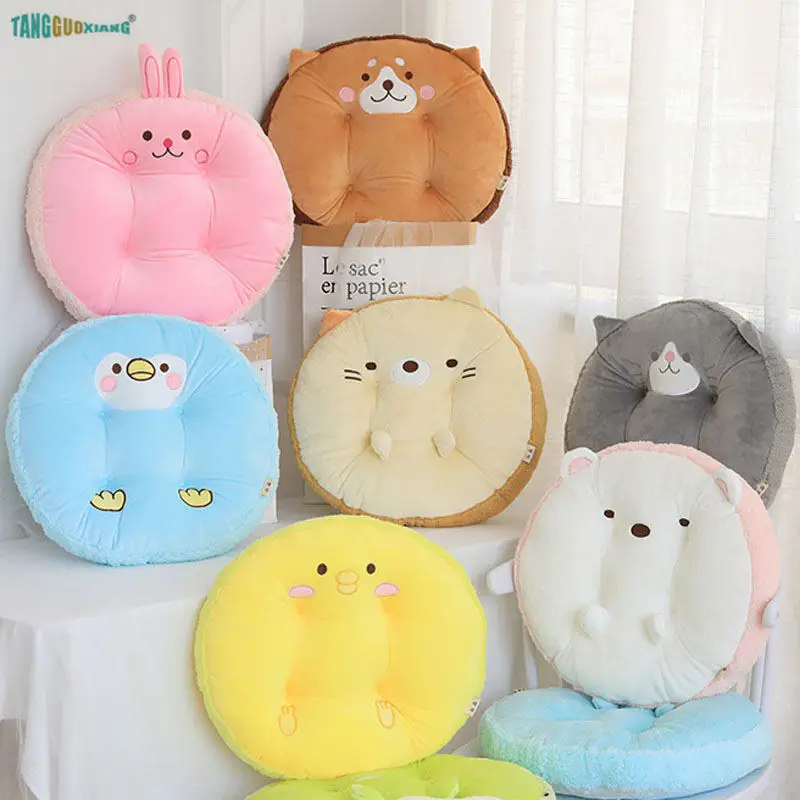 Soft Stuffed Plush bear rabbit Chicken Sofa chair backrest 45cm sumikko gurashi Toys cushion Dog cat Kids Gifts | Игрушки и хобби