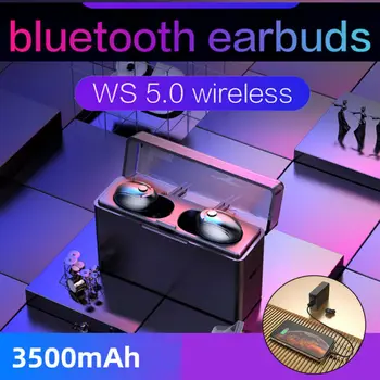 

Wireless Bluetooth 5.0 Earphone TWS Earbuds Earphones Powerbox for IOS Android Earphones